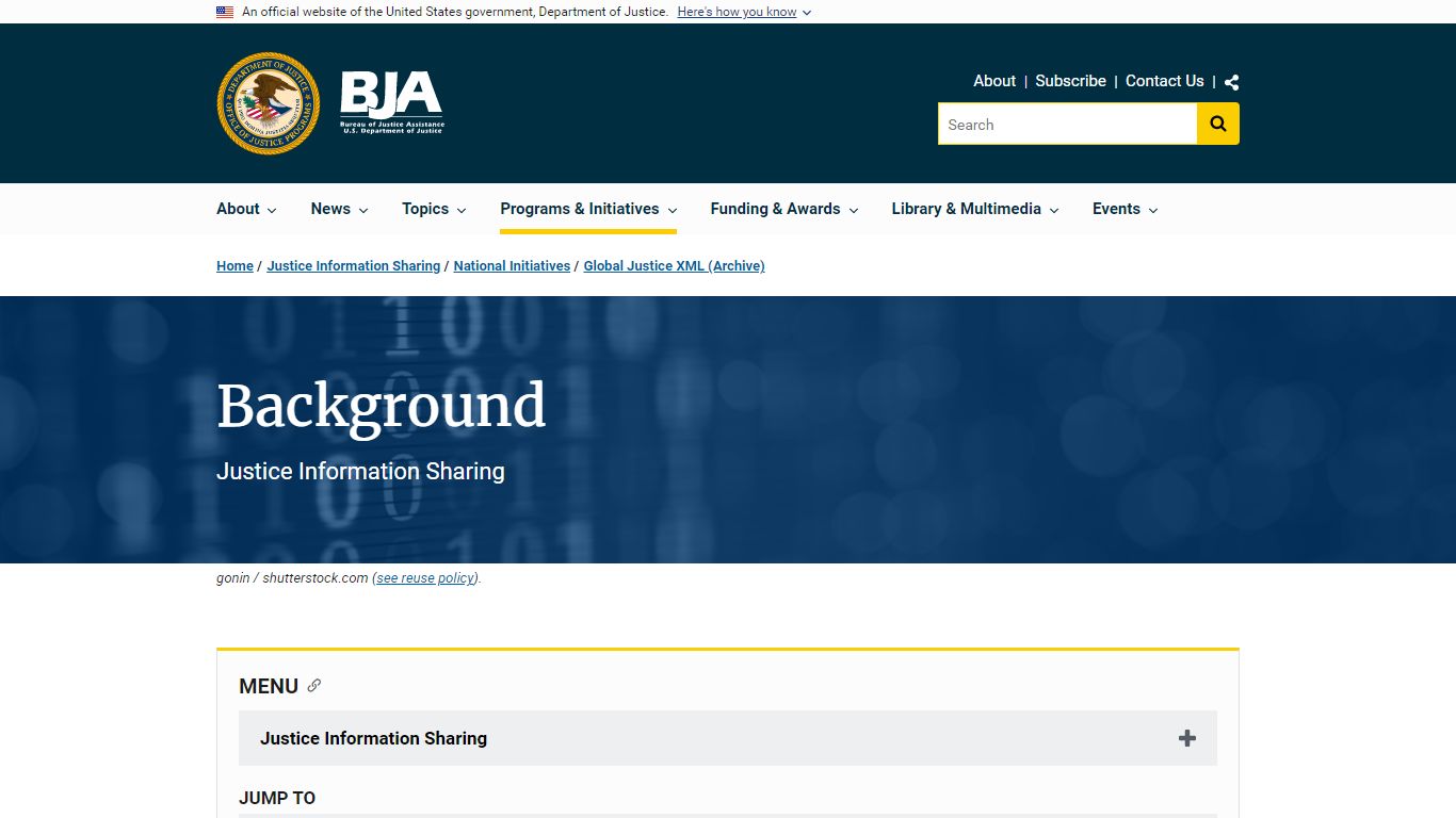 Background | Bureau of Justice Assistance